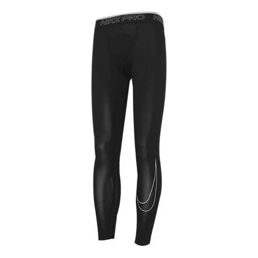 Men's Nike Casual Training Environmental Friendly Breathable Tight Gym Long Pants/Trousers Black DD1 - 1