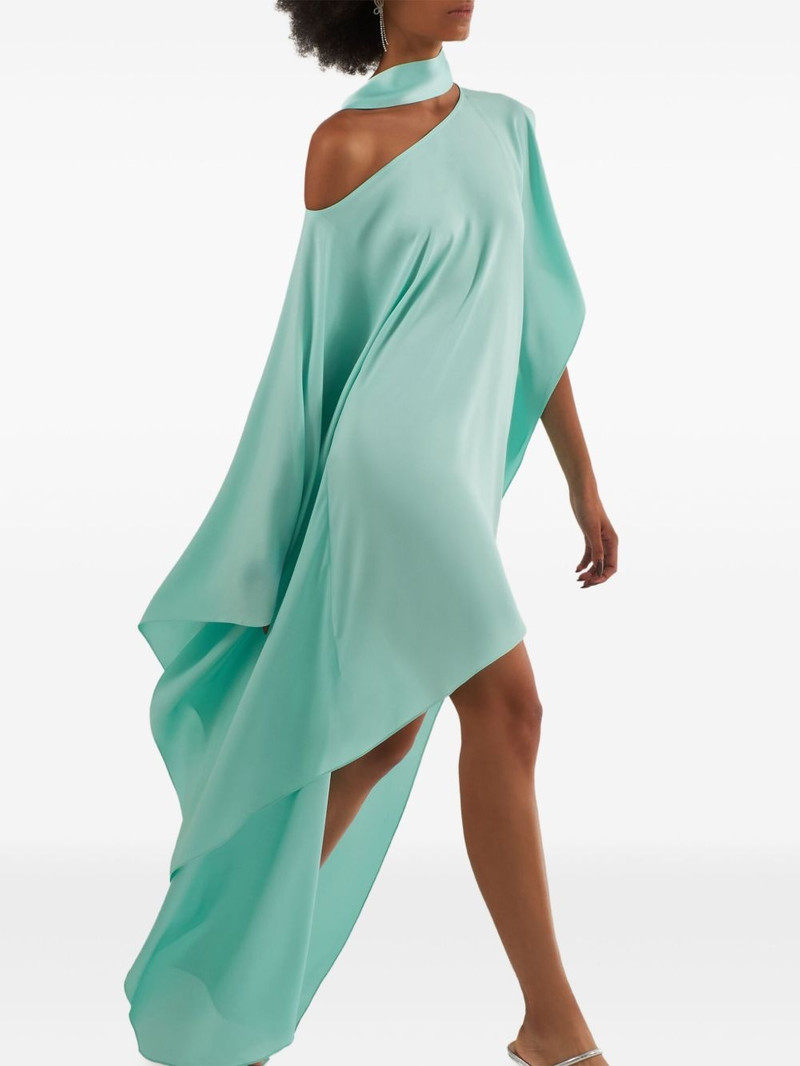Taller Marmo Trebbia asymmetric-neckline maxi dress outlook