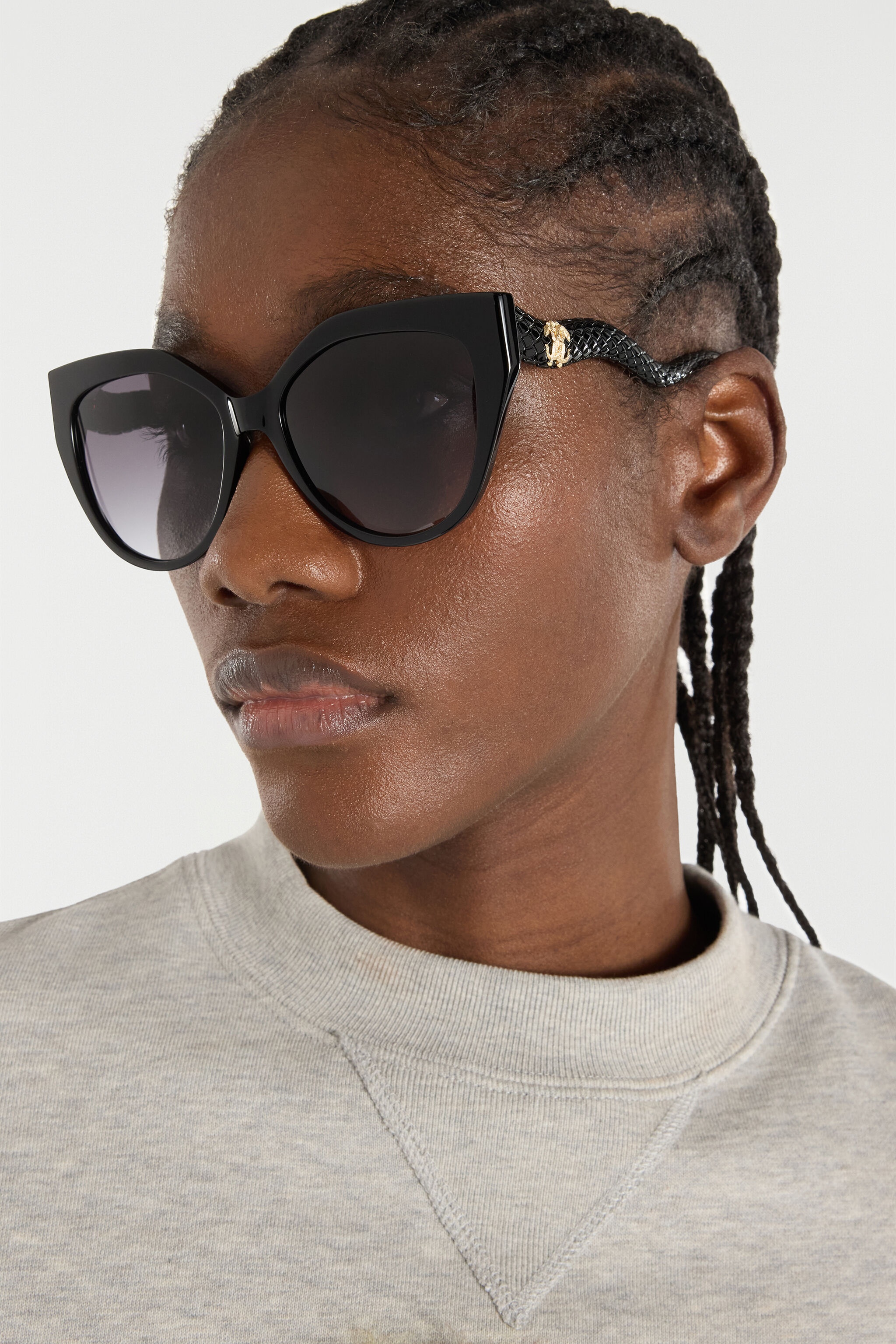 Sunglasses with snake-like temples - 2