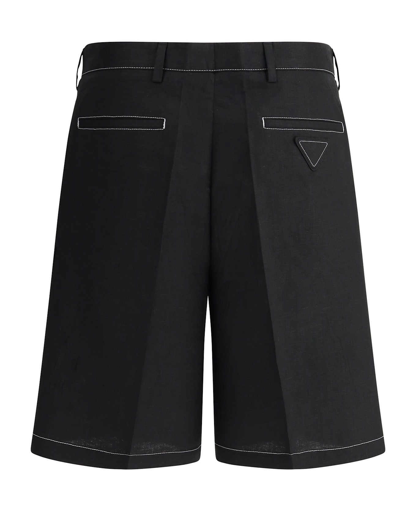 Contrast Stitching Shorts - 2