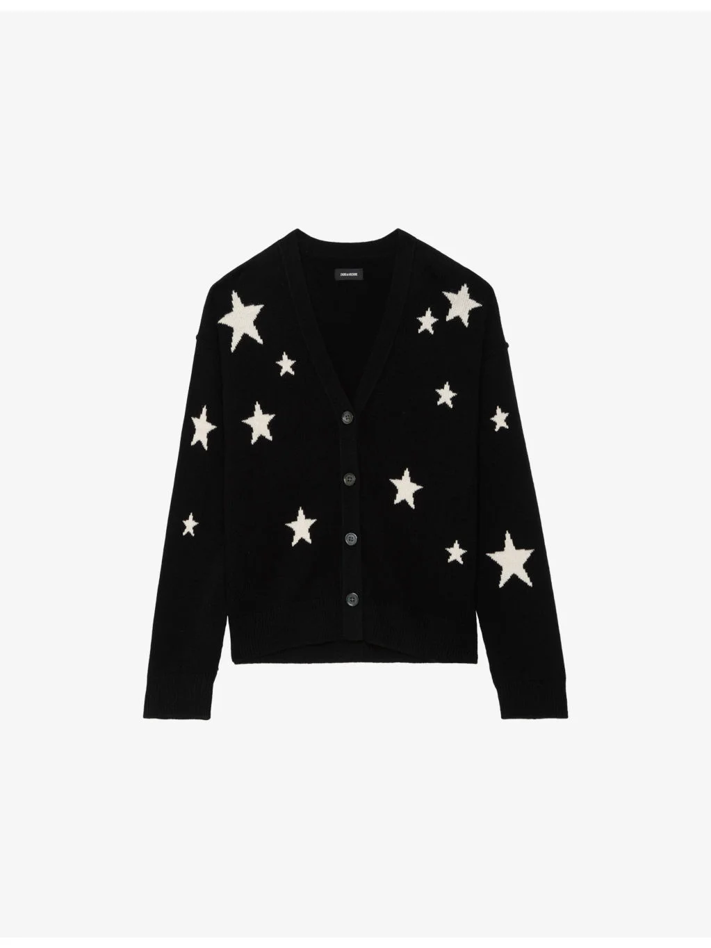 Mirkaz Star-Motif Cashmere Cardigan - 1