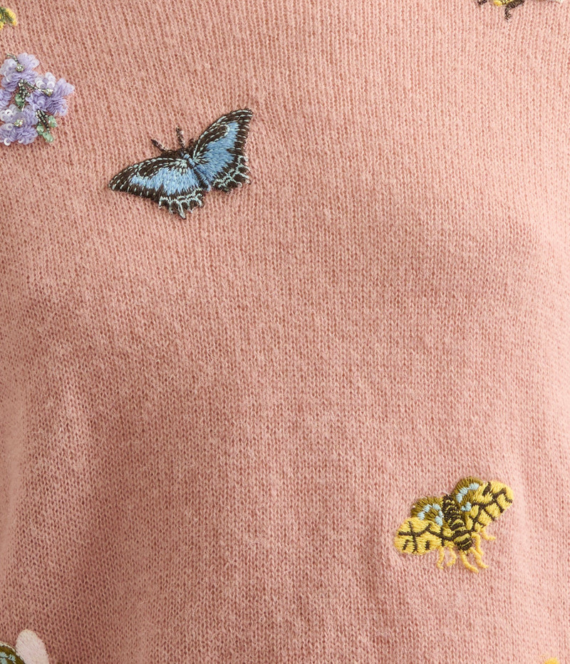 EMBELLISHED CREW NECK JUMPER 5