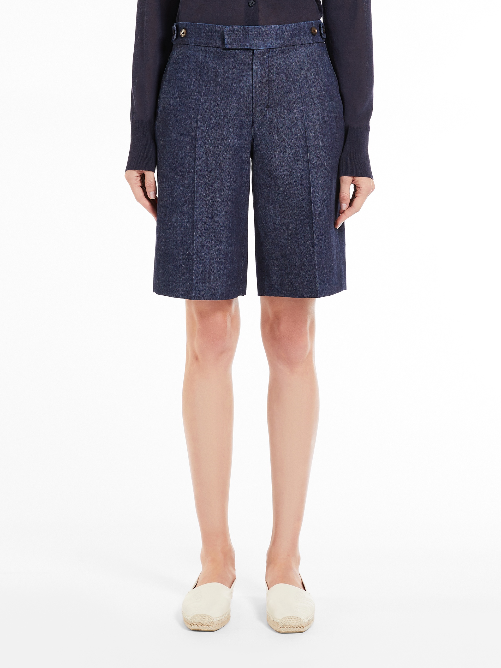 SMIRNE Denim Bermuda shorts - 3