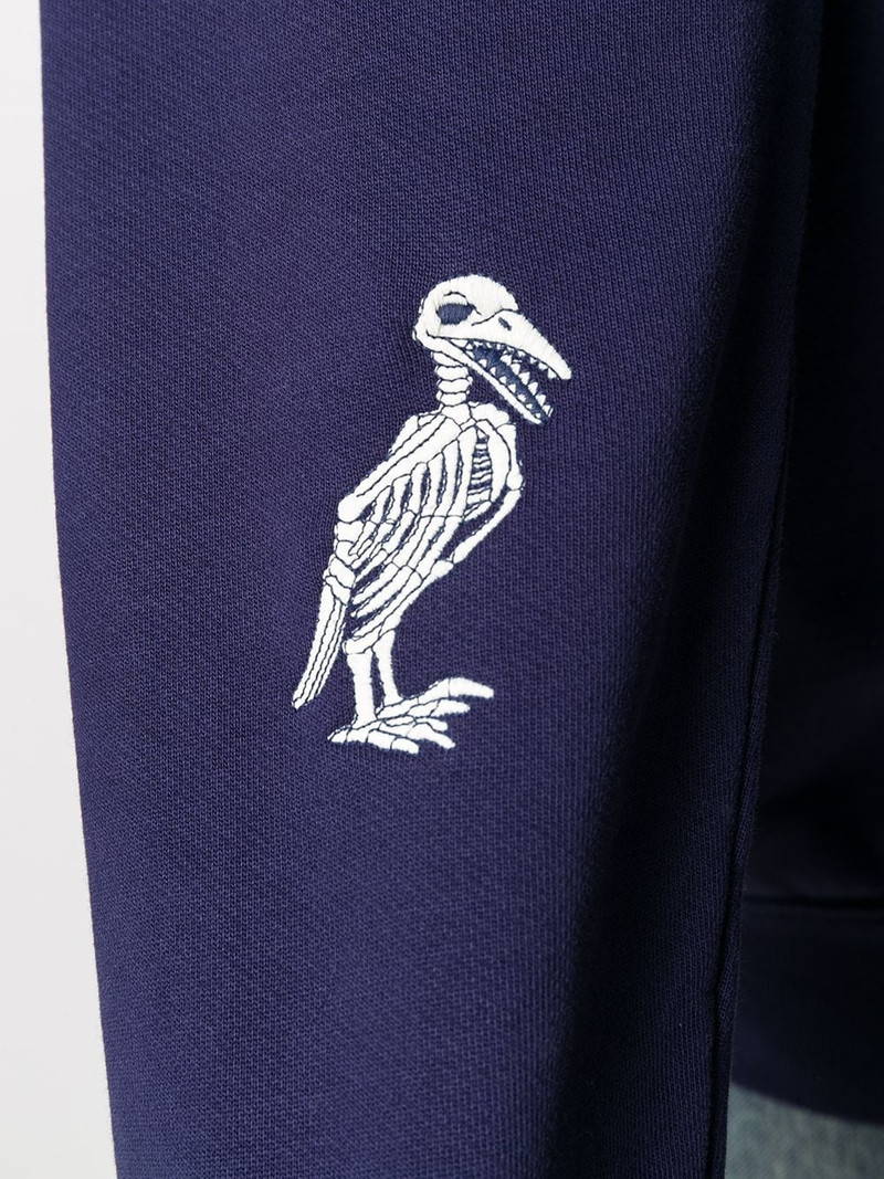 Skeleton print hoodie 5