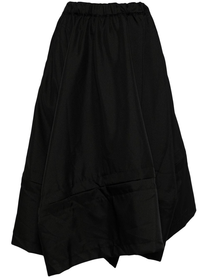 asymmetric design double breast skirt 1