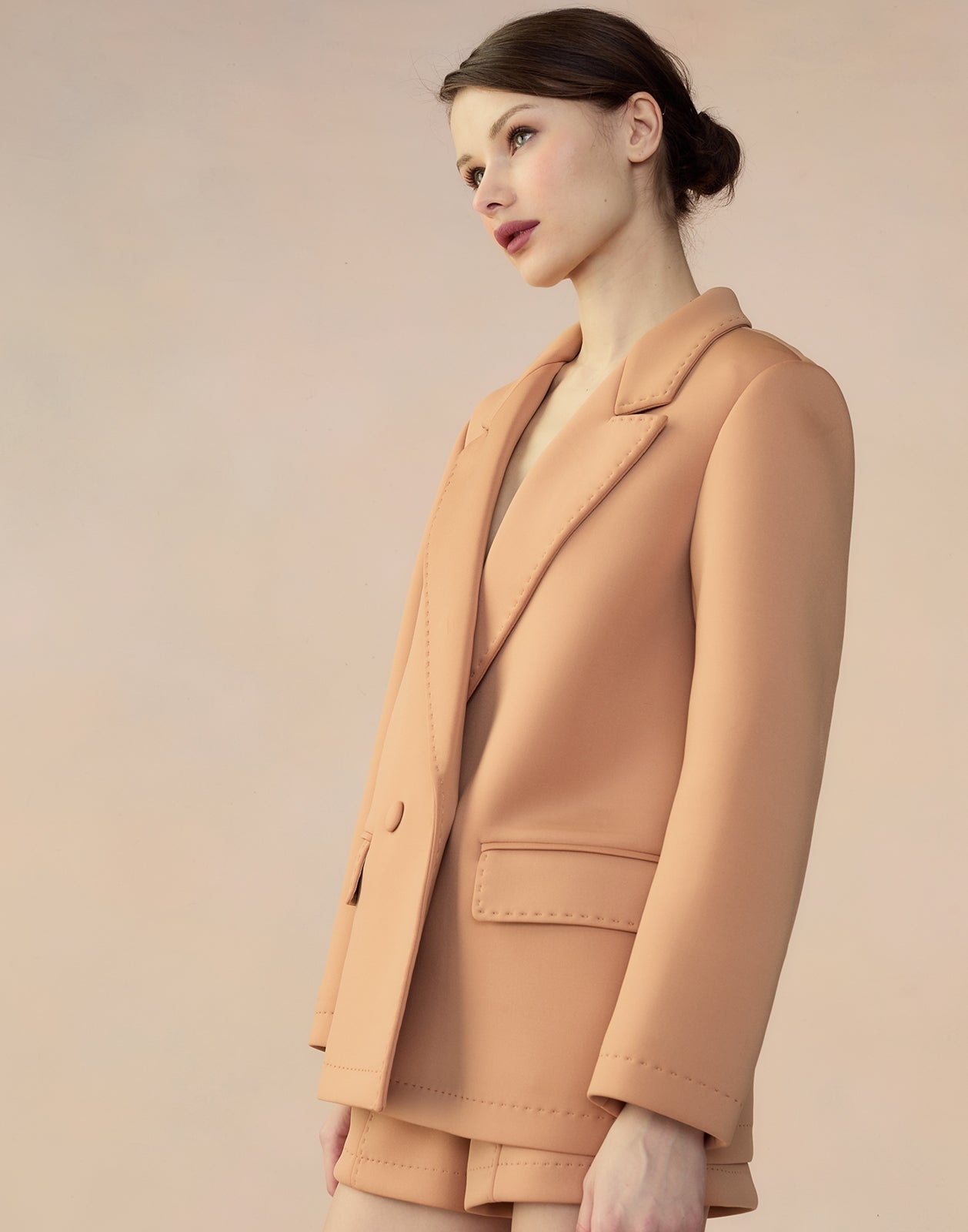Bonded Pick Stitch Jacket - 3
