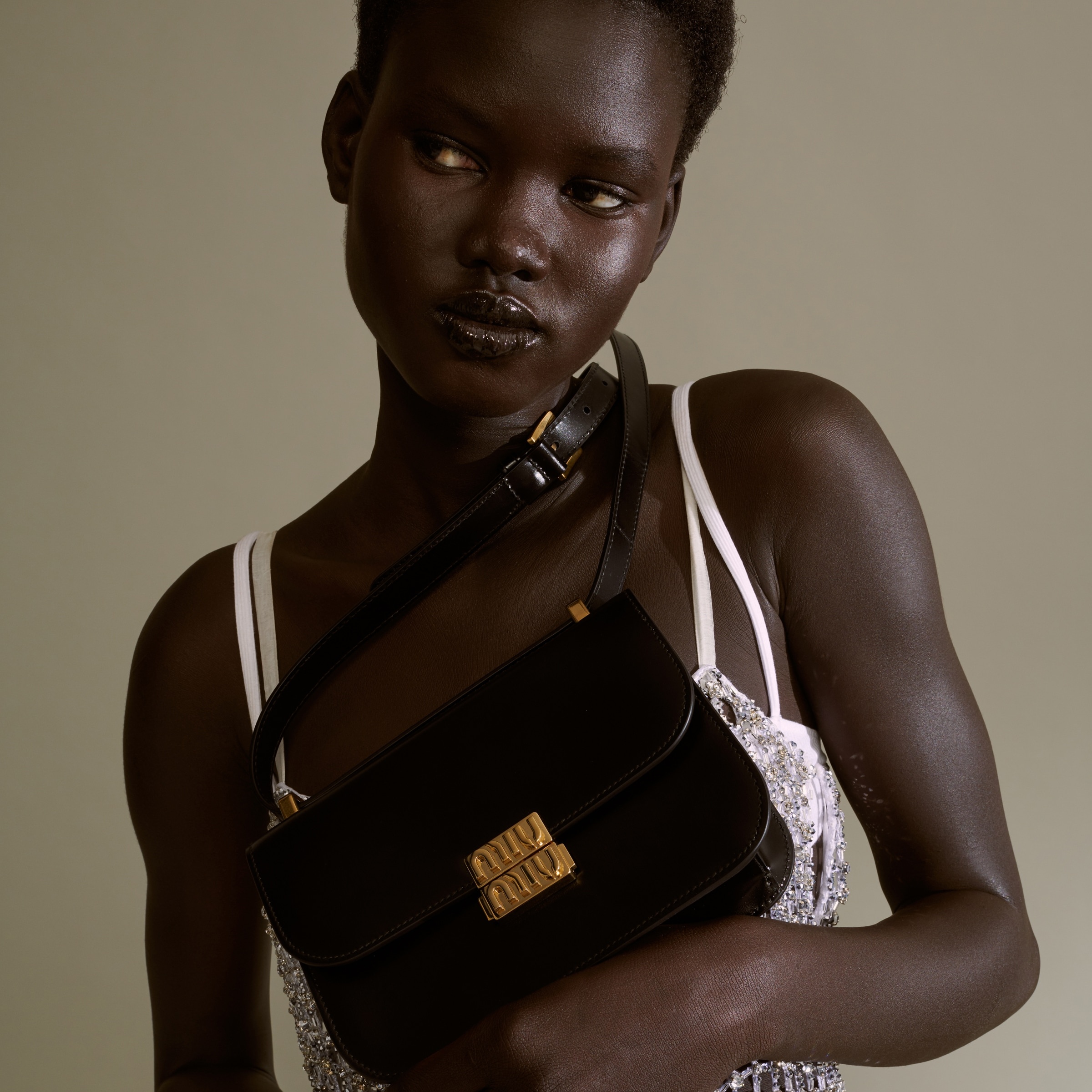 Leather shoulder bag - 7