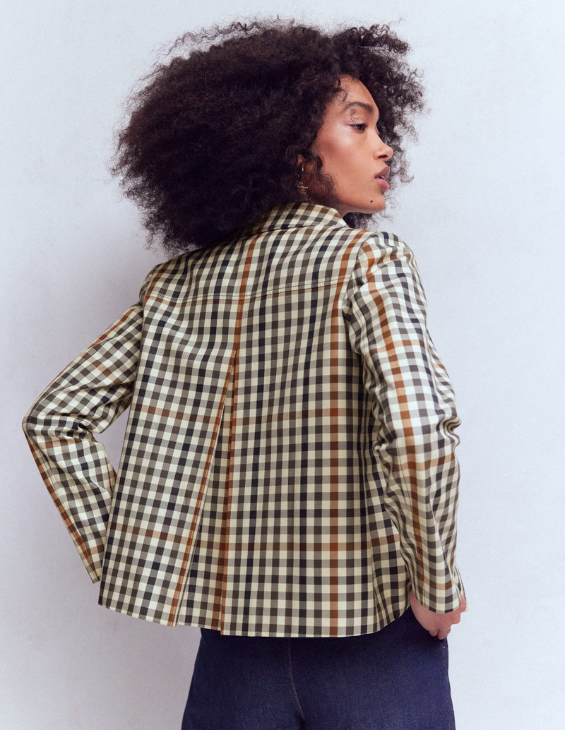 Gloucester Mac-Grey, Brown Multigingham 4