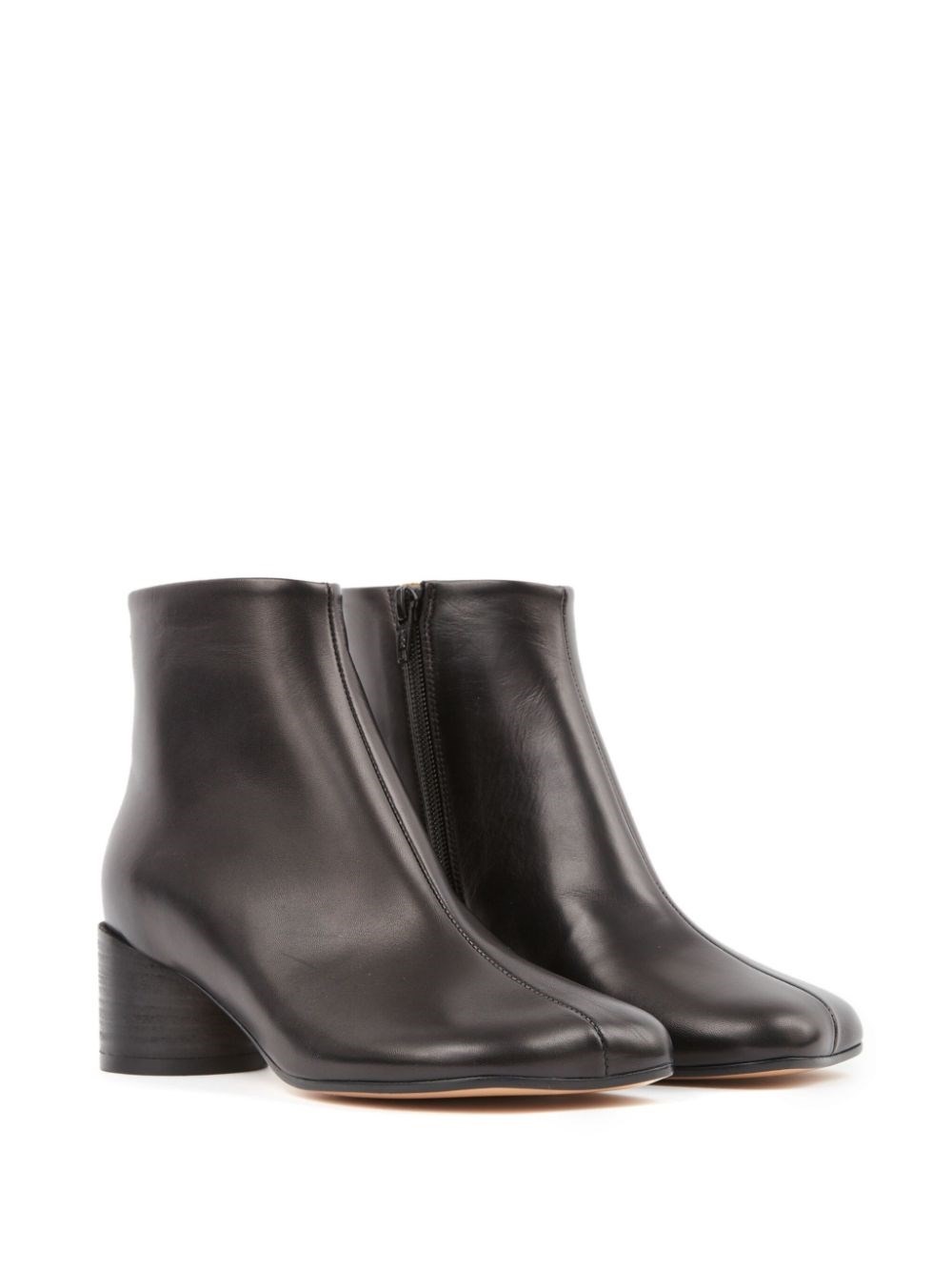 Leather ankle boots - 3