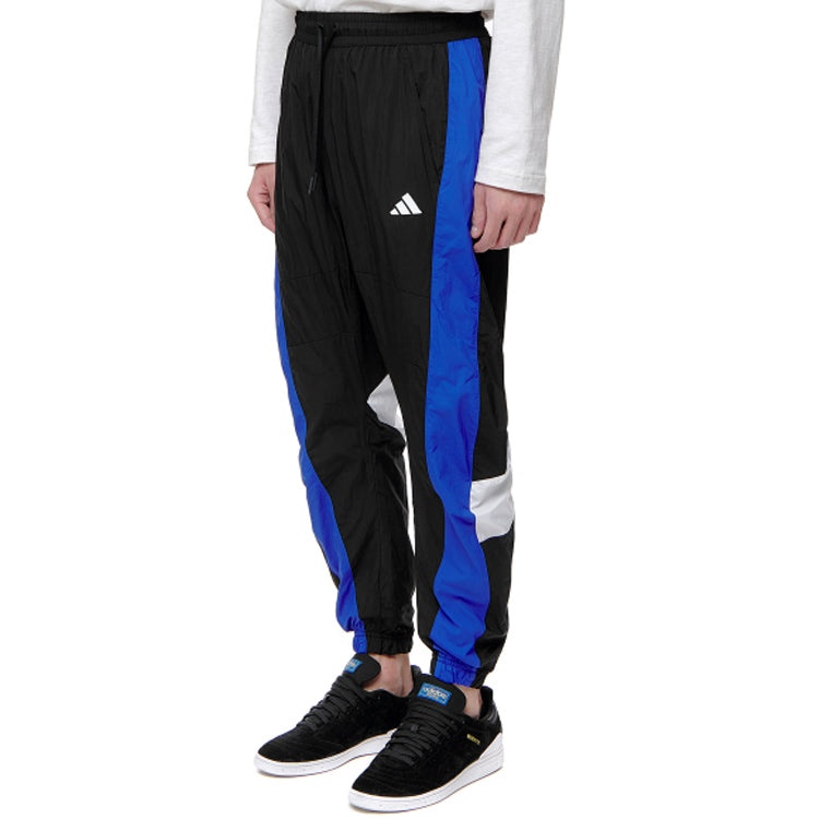 adidas Athleisure Casual Sports Long Pants Black FL3583 - 4