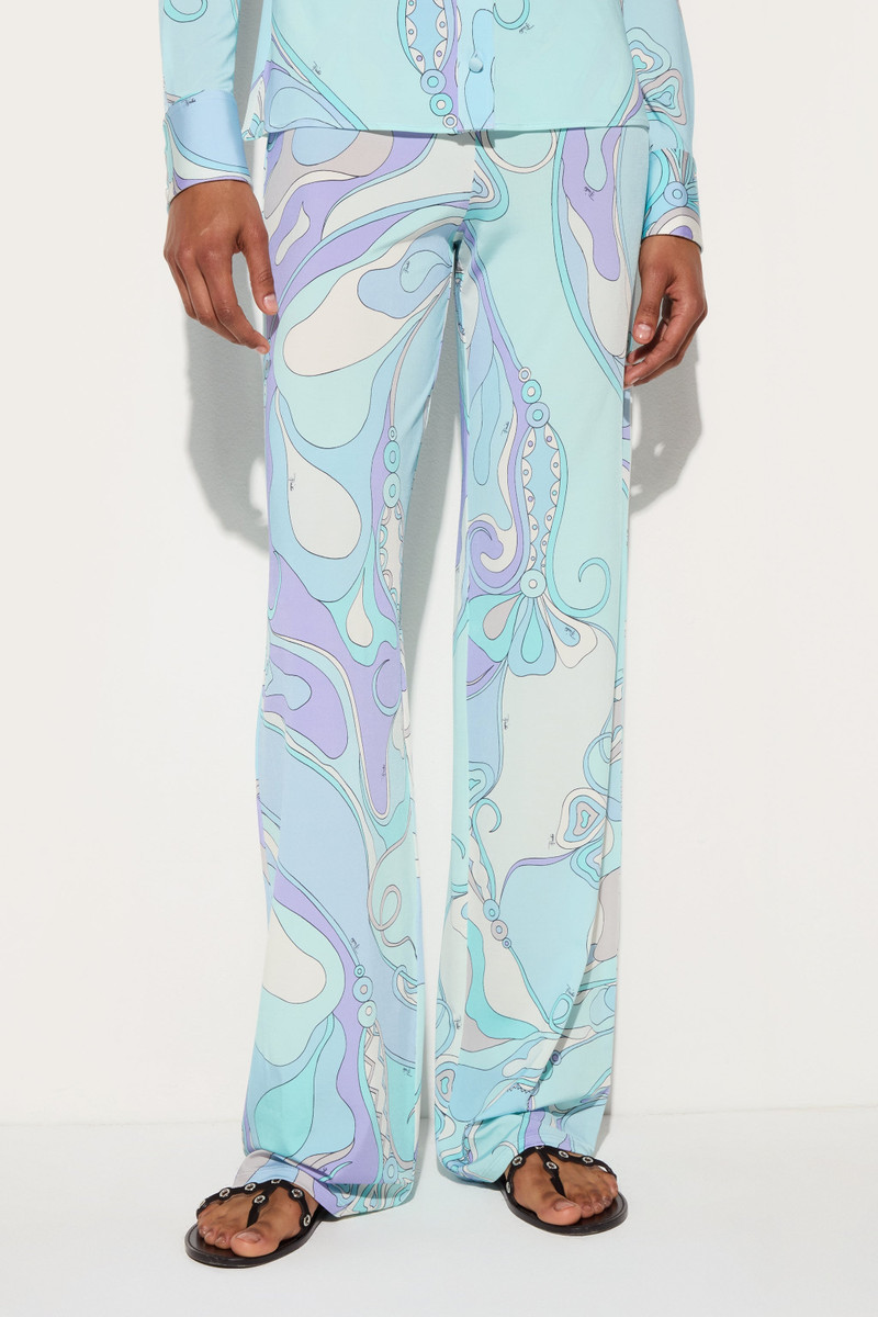 ORCHIDEE PRINT PANTS 5