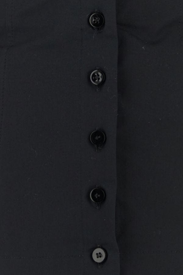 Black poplin shirt - 6