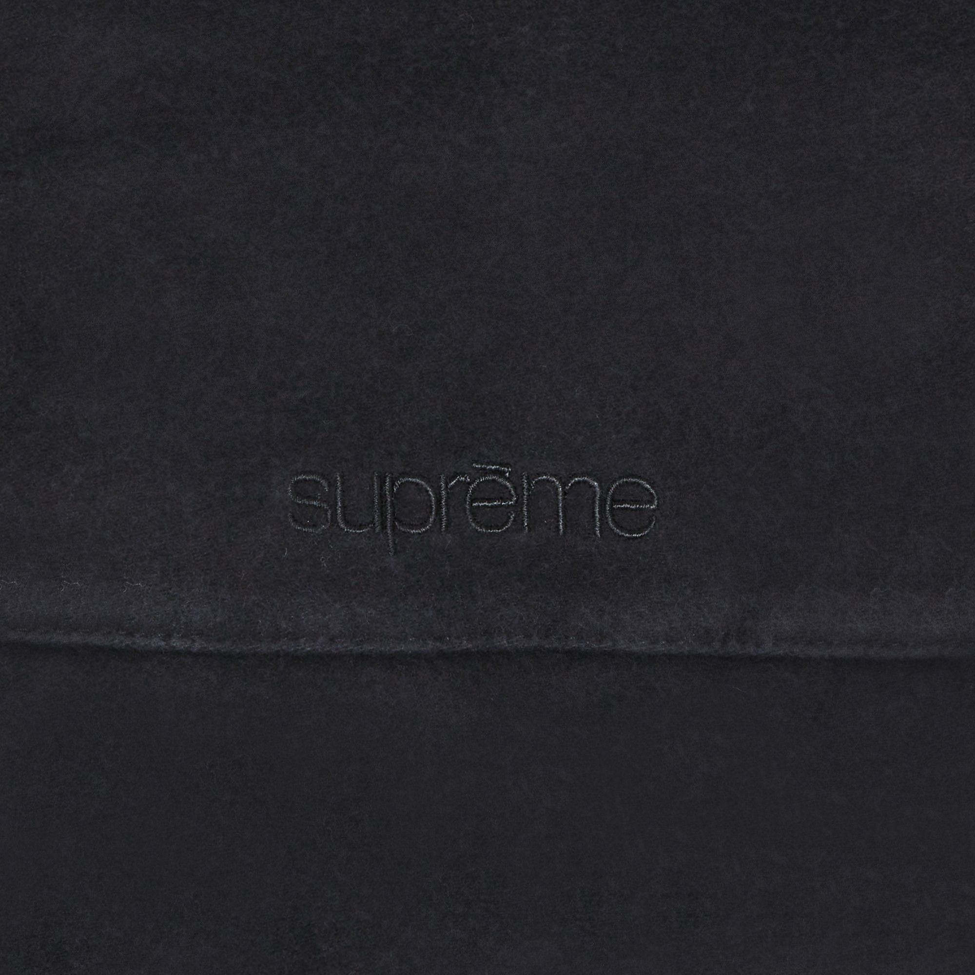 Supreme Moleskin Work Jacket 'Black' - 3