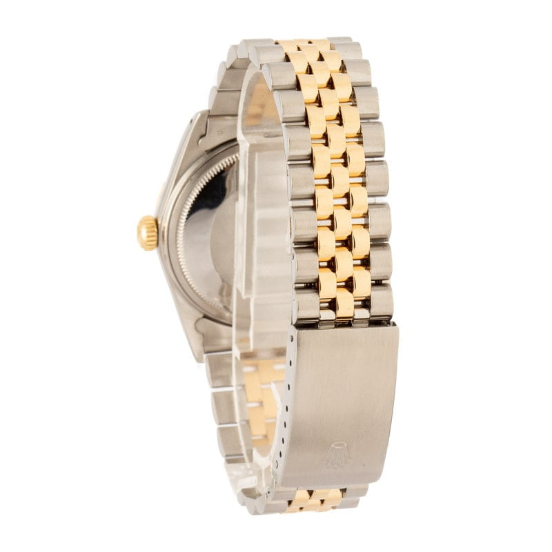 Rolex Datejust Ref 16013 White Roman Dial - 3