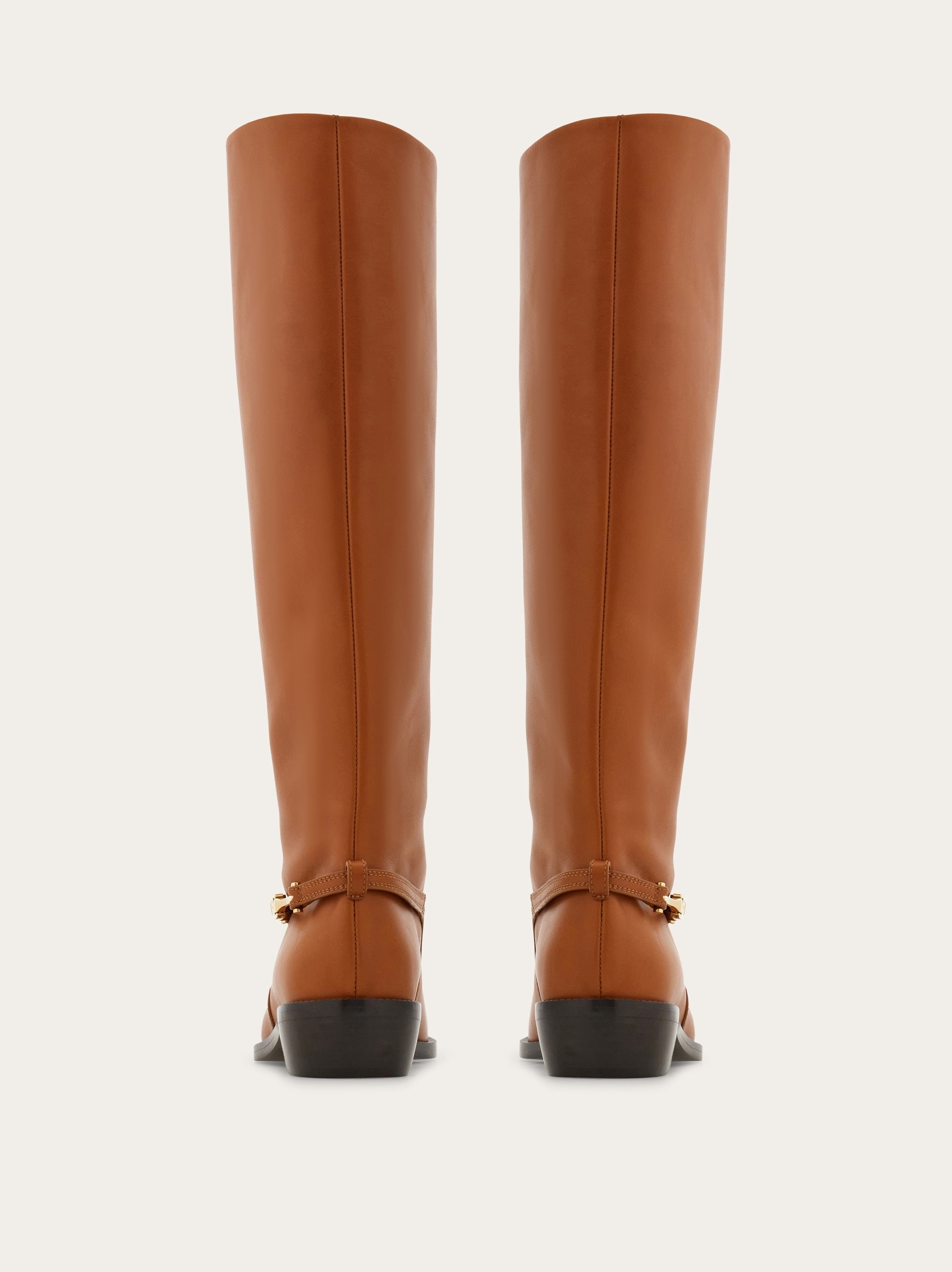 F buckle knee boot - 4