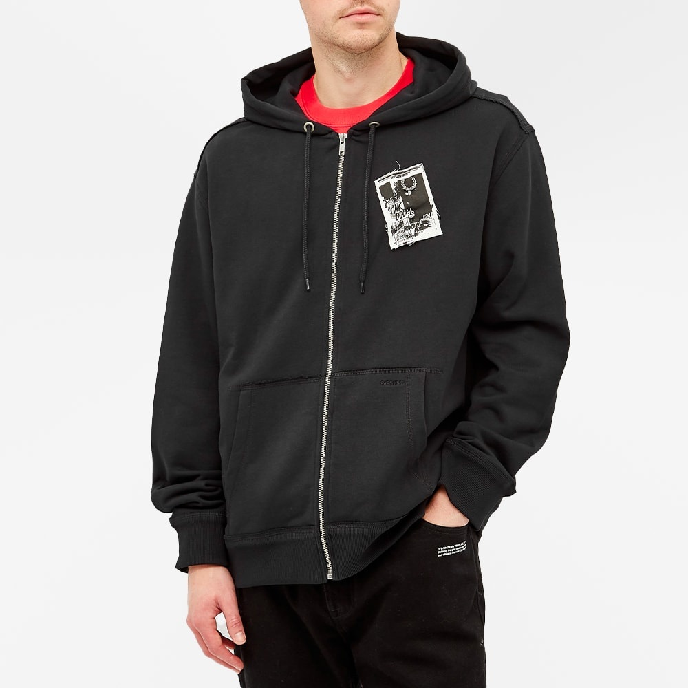 Fred Perry Reissues x Raf Simons Patch Print Zip Hoody - 6