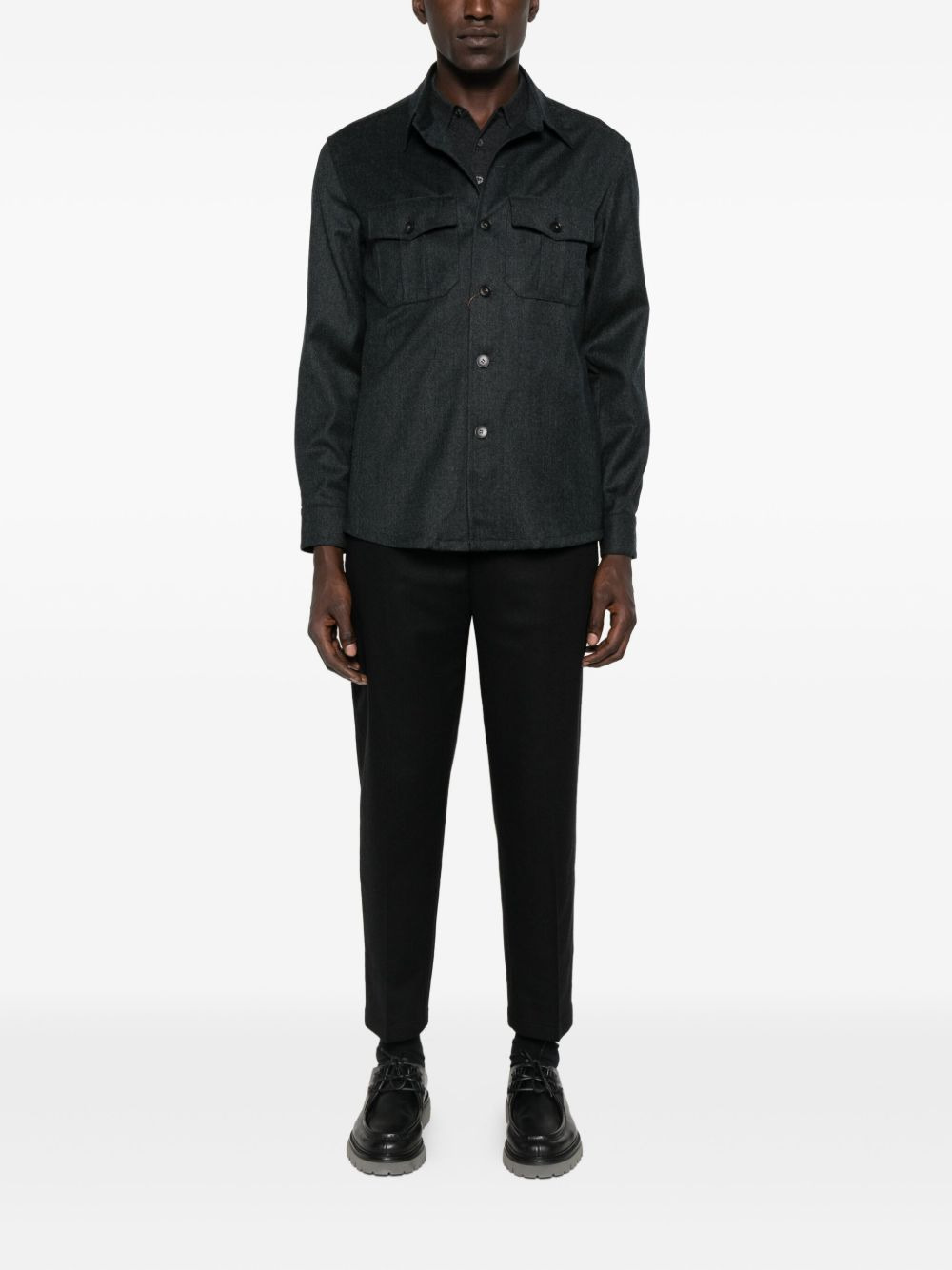 double-pocket shirt - 2
