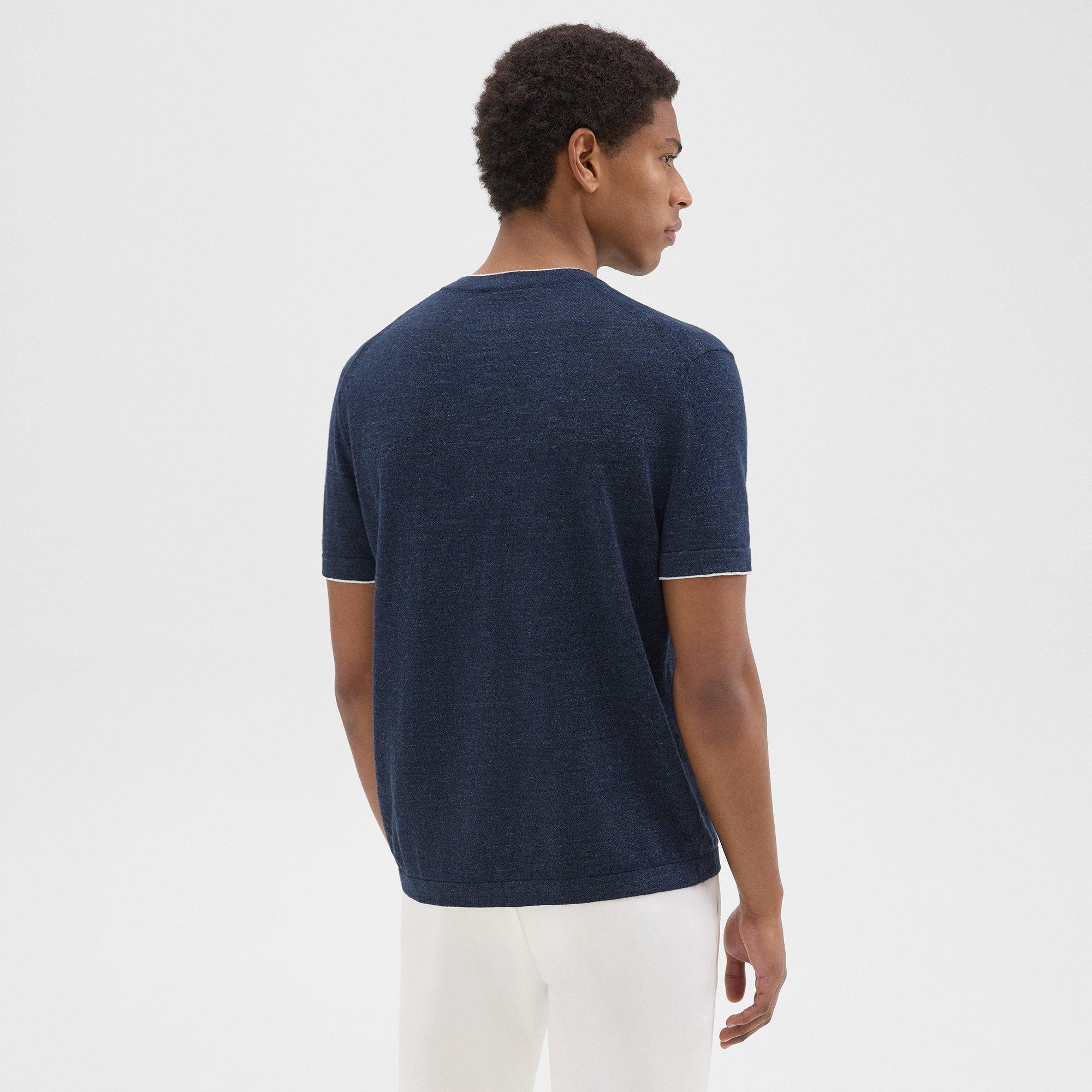 Sarior Tee in Cotton-Linen - 4