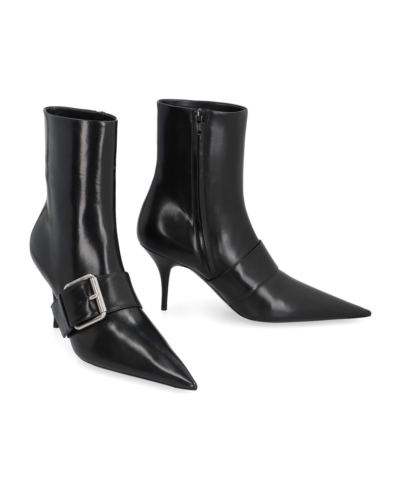 Knife 80 Leather Ankle Boots - 3