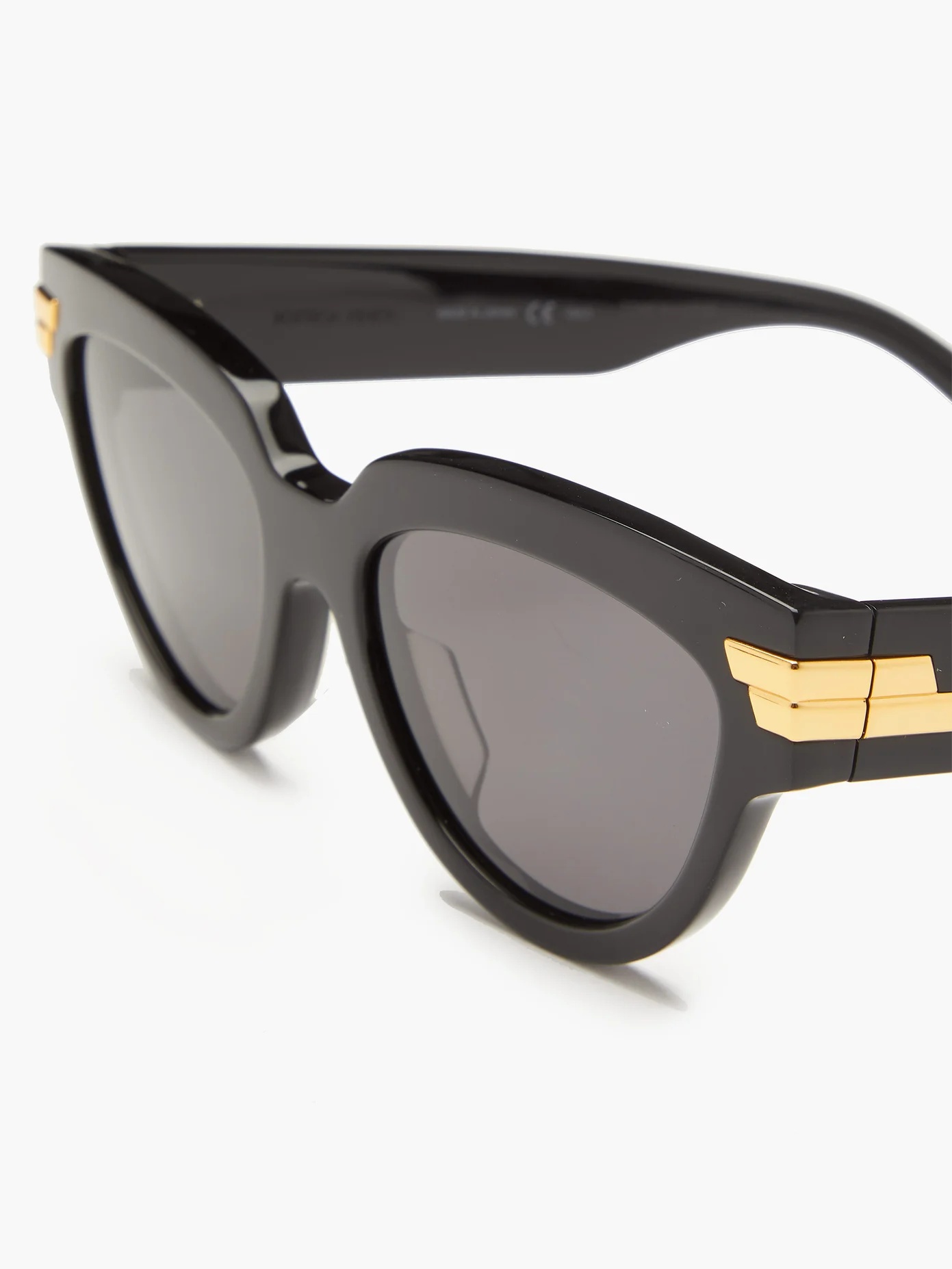 Cat-eye acetate sunglasses - 3