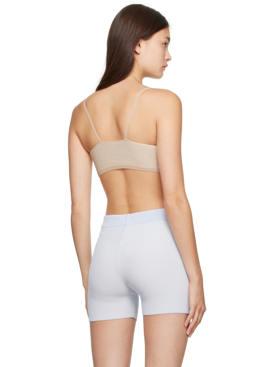 Beige Le Raphia 'Le Bandeau Pralu' Tank Top - 3
