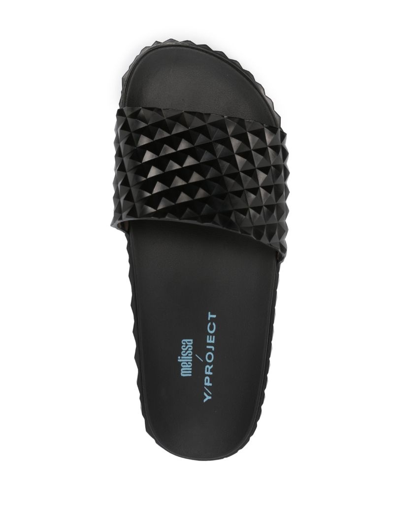 x Melissa studded slides - 4