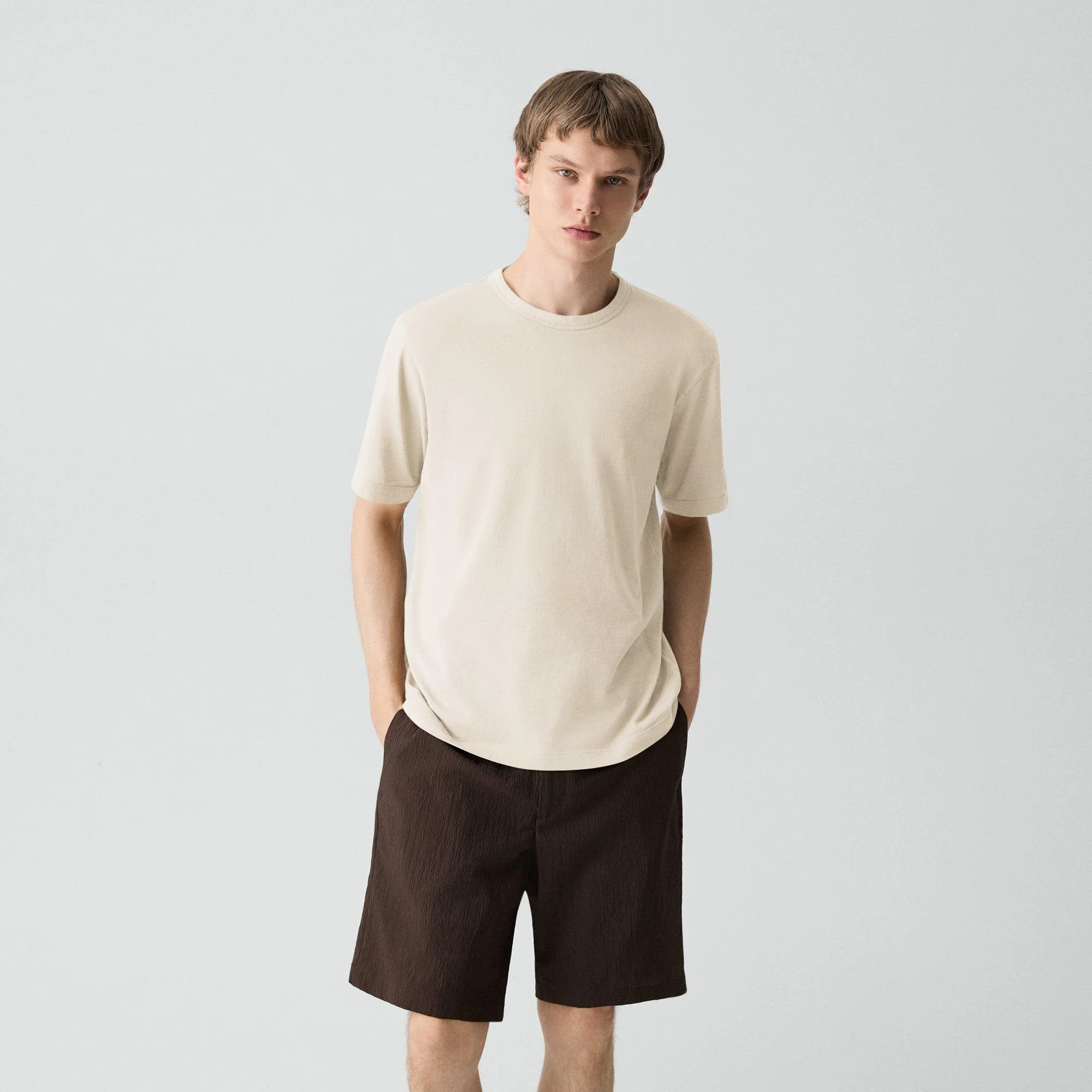 Crewneck Tee in Tinted Tee - 1