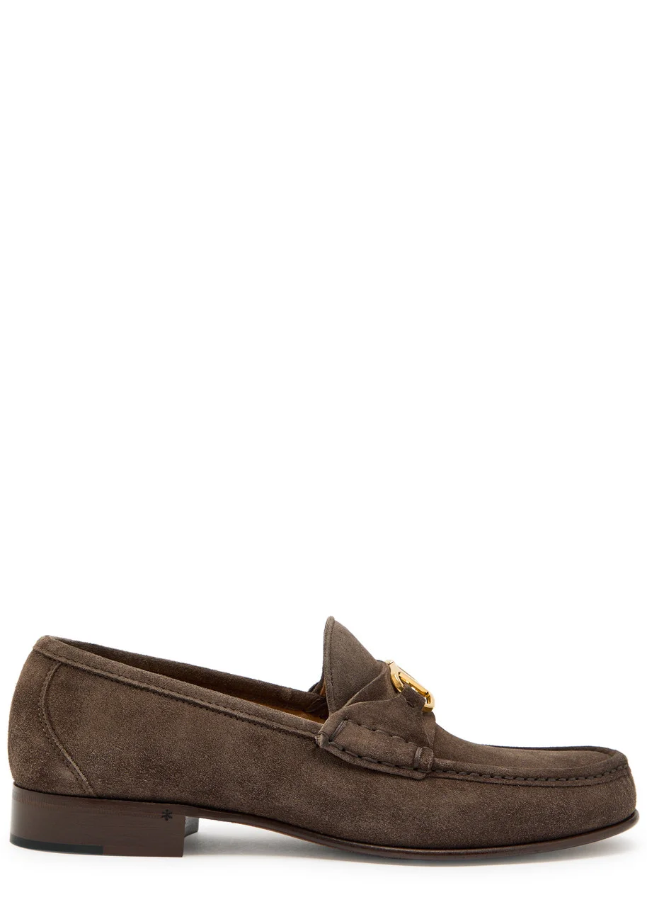 Valentino Garavani Signature Vlogo Suede Loafer - 1