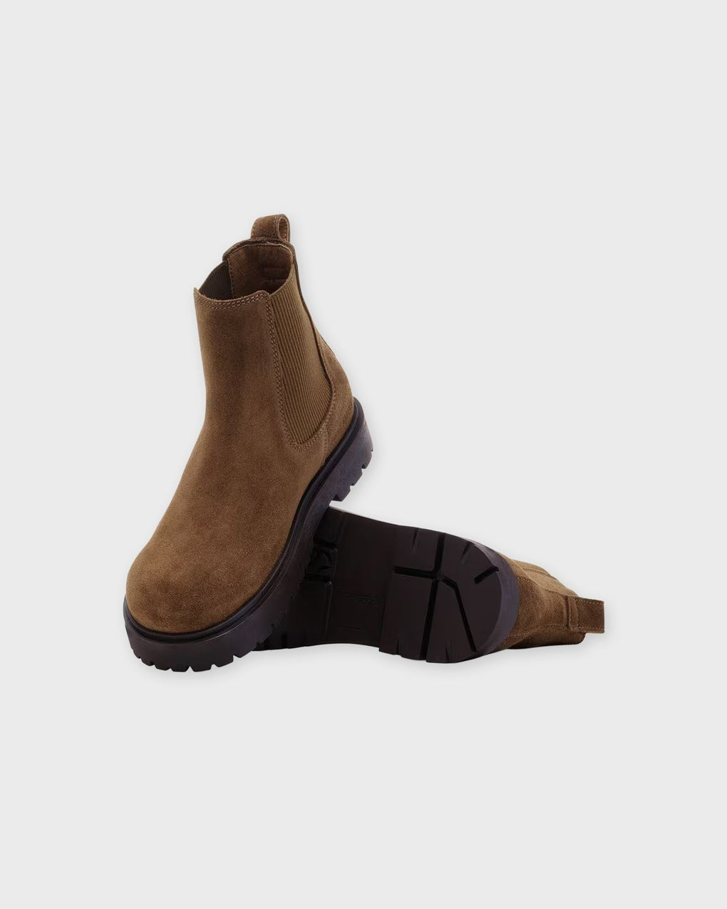 Boots Highwood Slip On Mid  Ljusbrun - 4