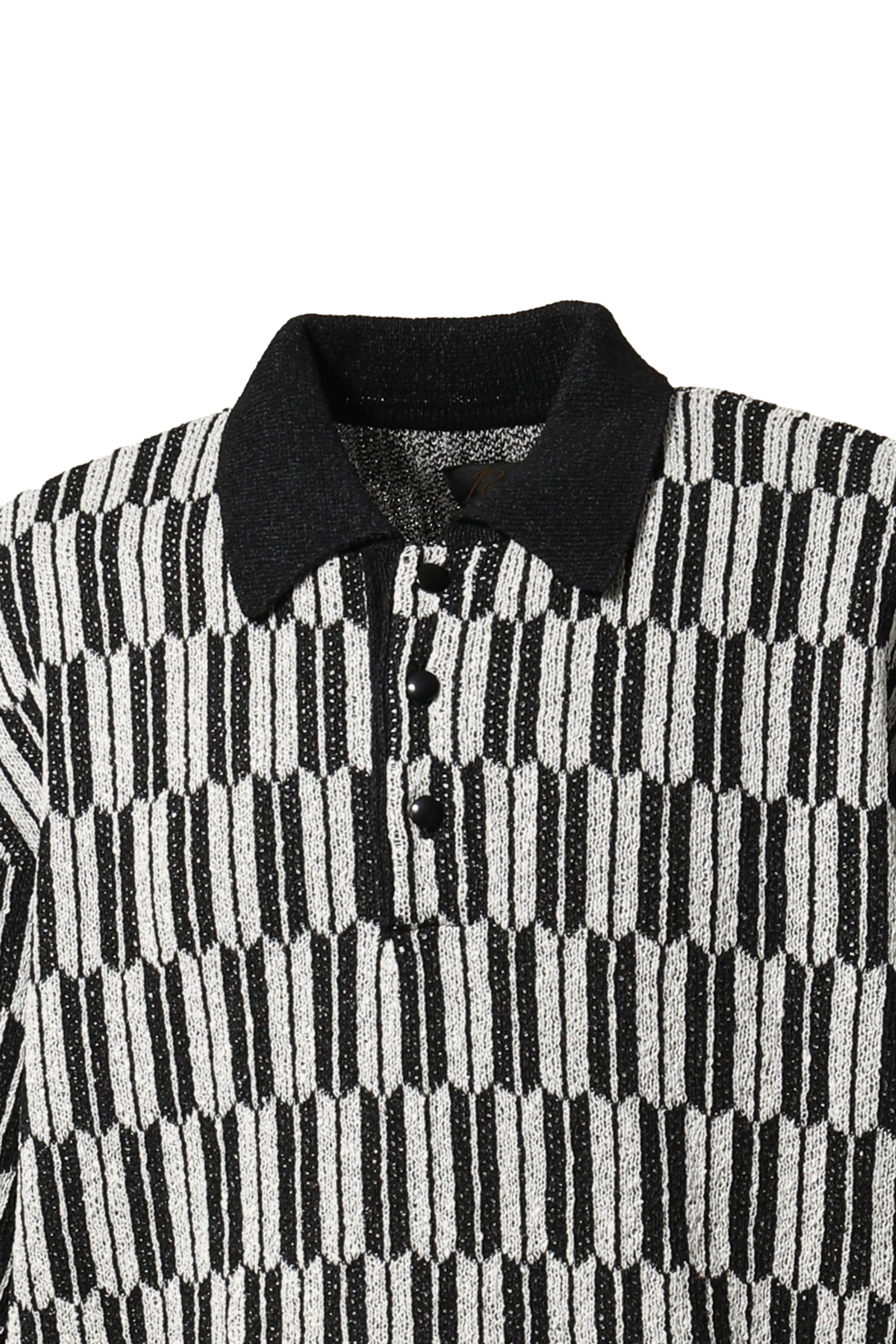 トップス Needles Polo Sweater - Arrow Needles Paper Polo Sweater B+W Arrow – Neighbour