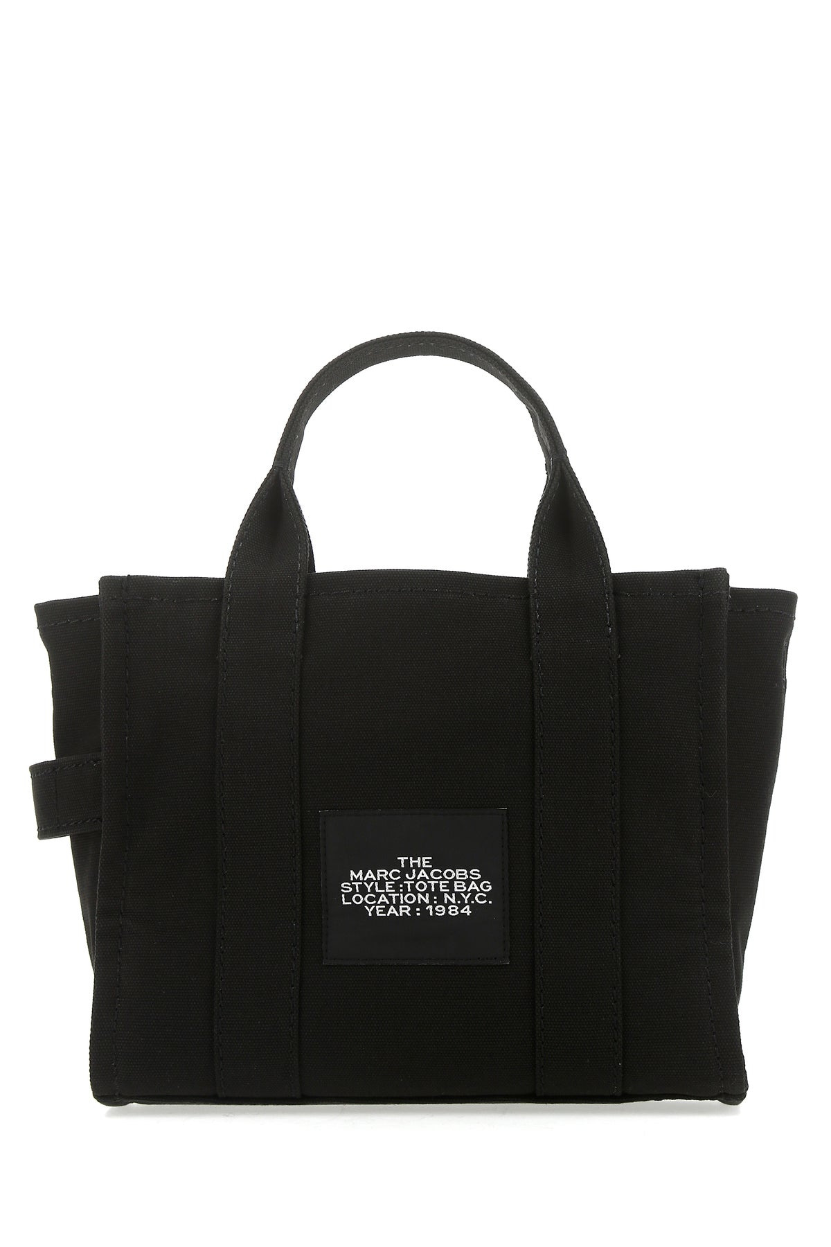 Black canvas mini The Tote Bag handbag - 3