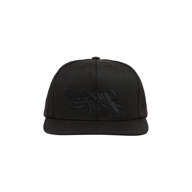 Supreme Handstyle 6-Panel 'Black' - 1
