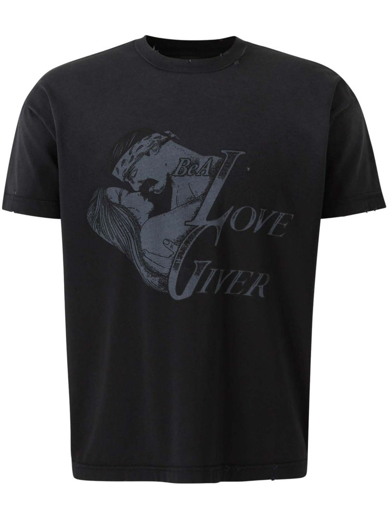 graphic-print cotton T-shirt 1