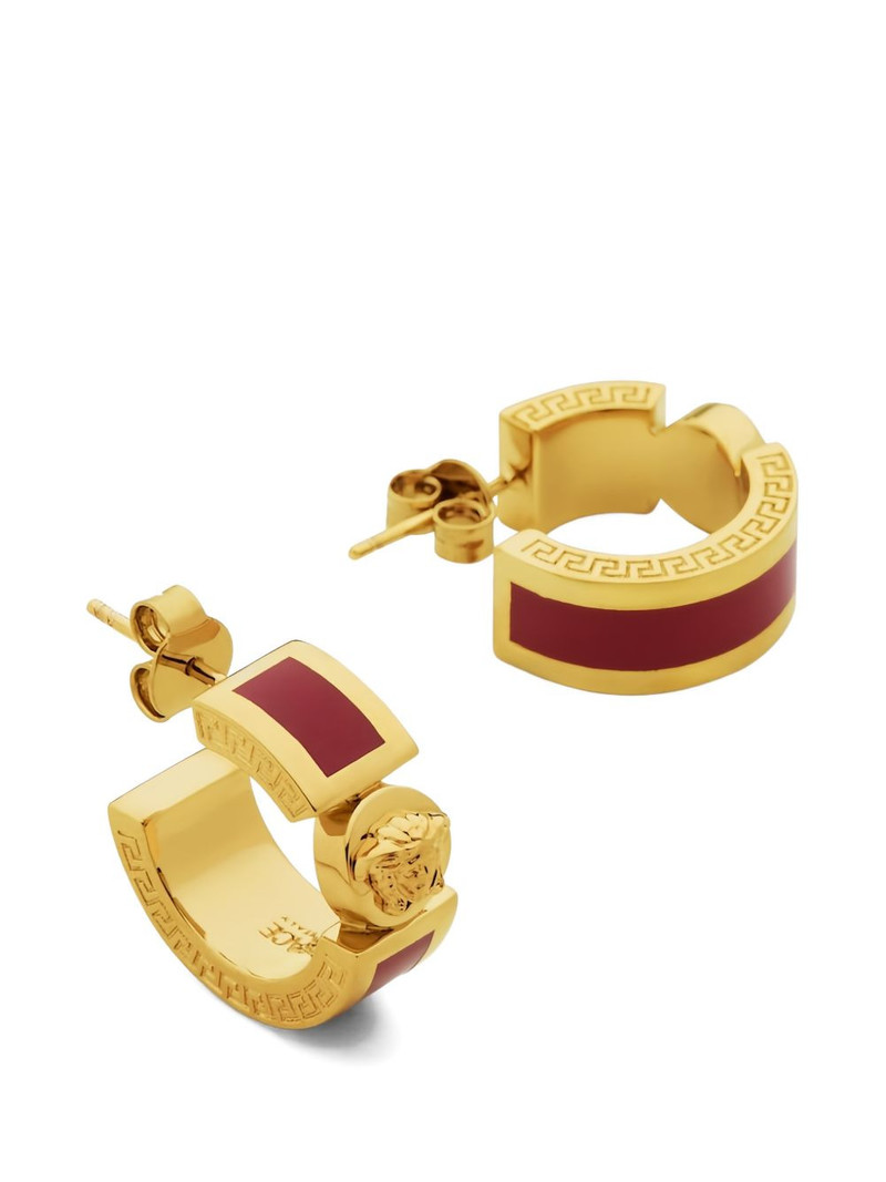 VERSACE Medusa-head hoop earrings outlook