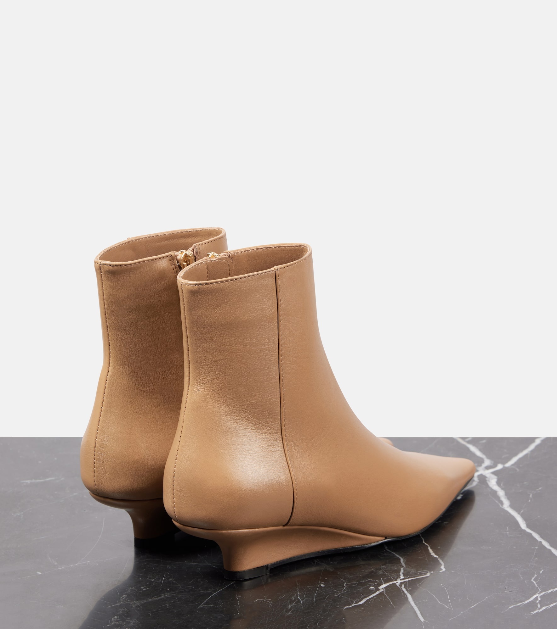 Sharp 40 leather ankle boots - 2