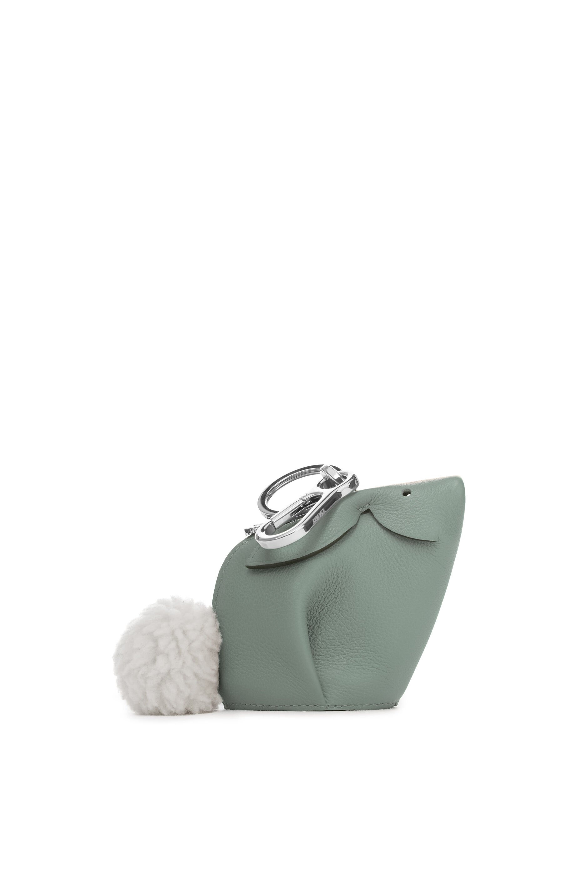 Bunny charm in classic calfskin - 1