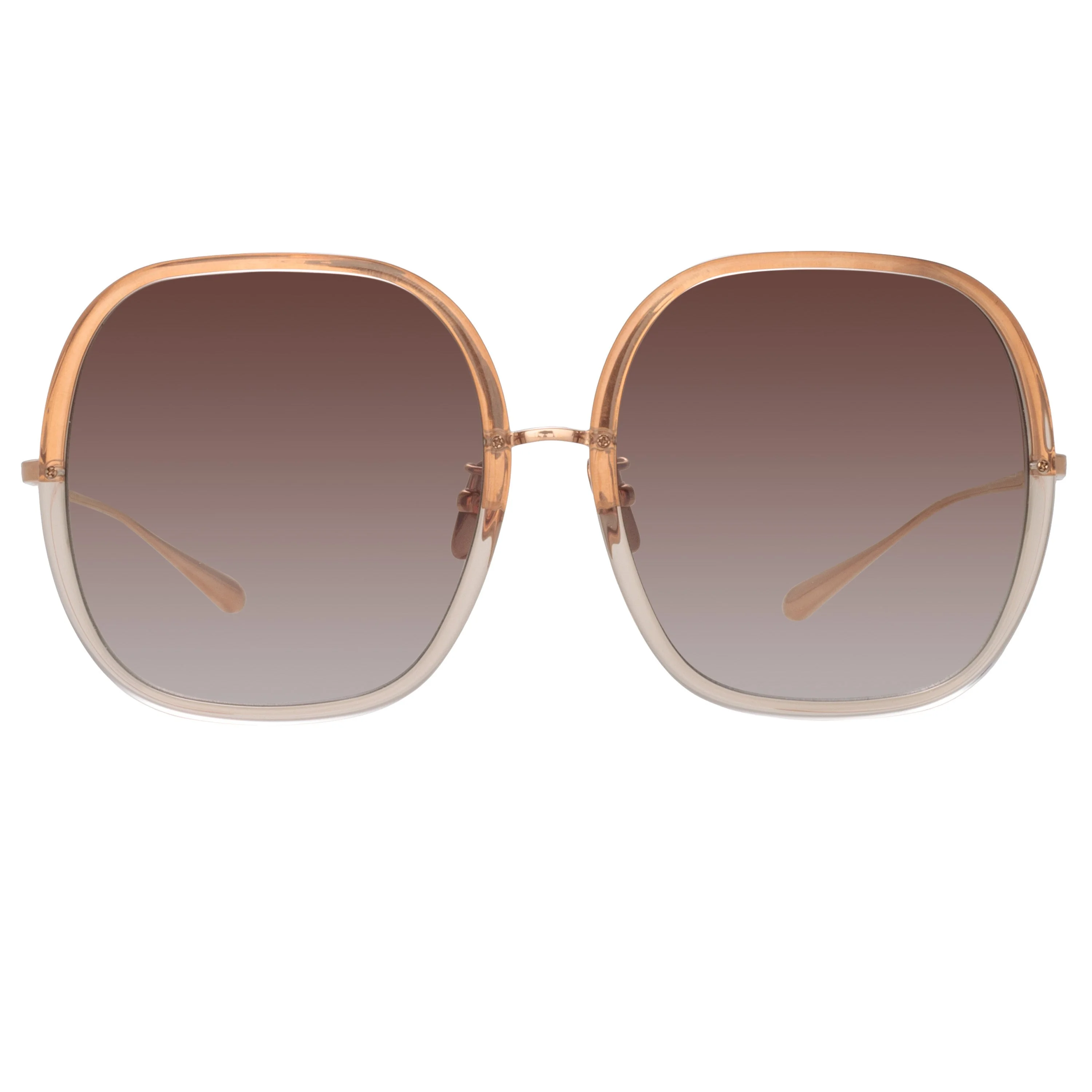 CELIA OVERSIZED SUNGLASSES IN ASH - 1