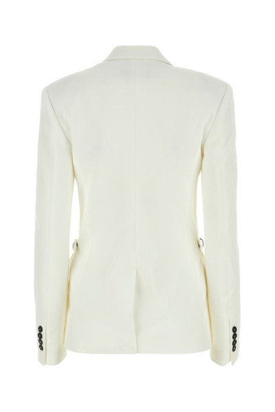 JW Anderson White stretch polyester blend blazer outlook