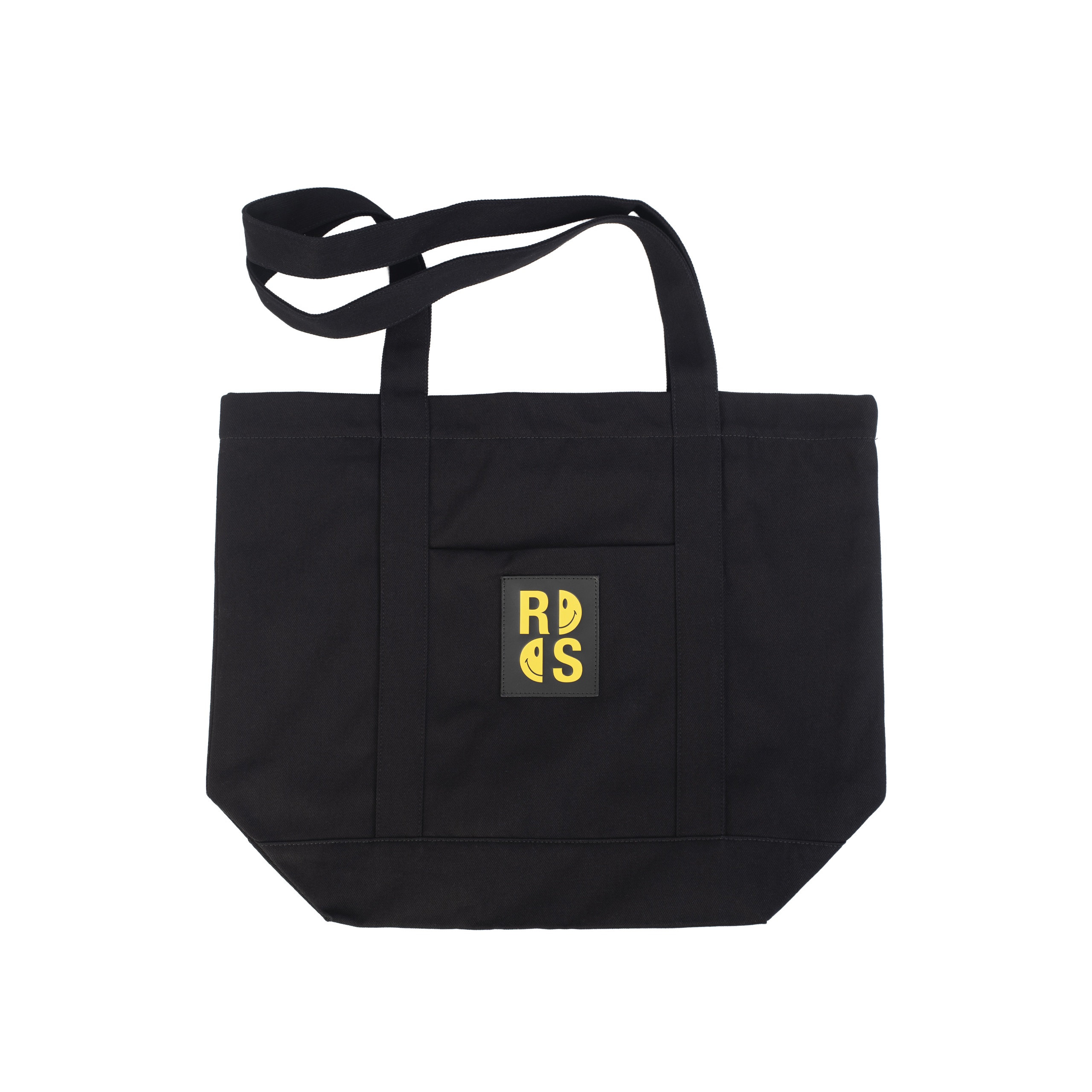 RAF SIMONS X SMILEY DENIM TOTE BAG - 4