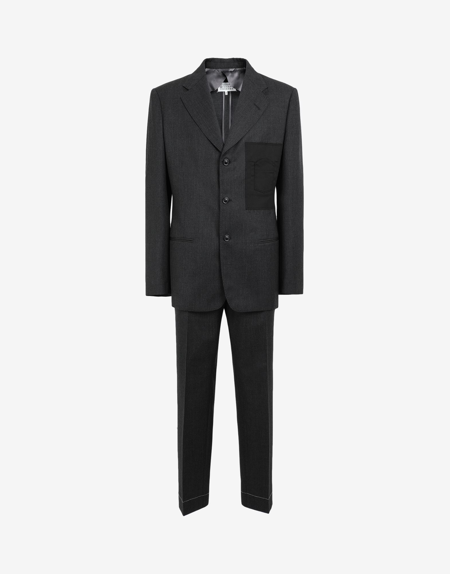 Wool twill suit - 1