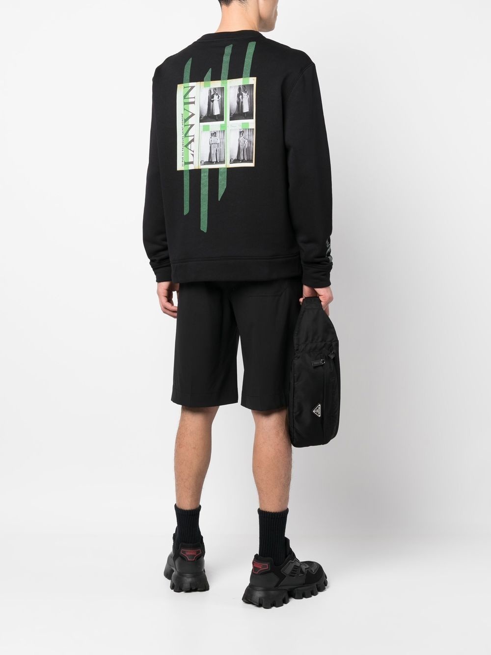 photograph-print long-sleeve sweatshirt - 2