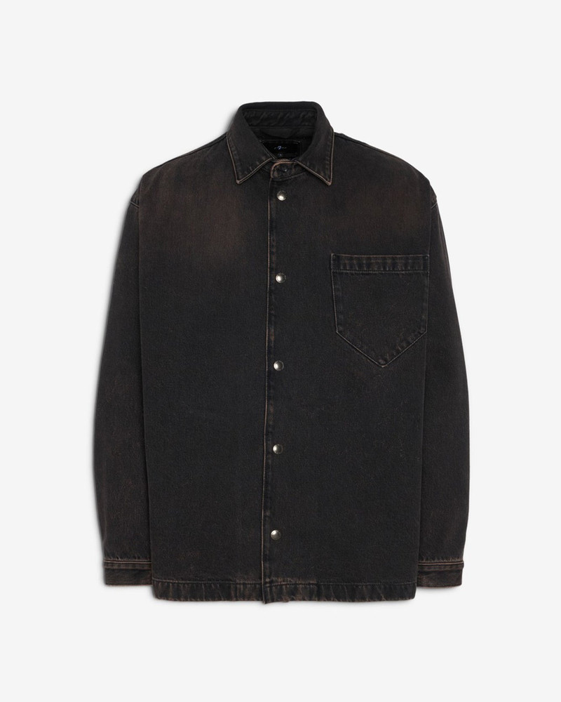 MANKIND Overshirt In Roots 1