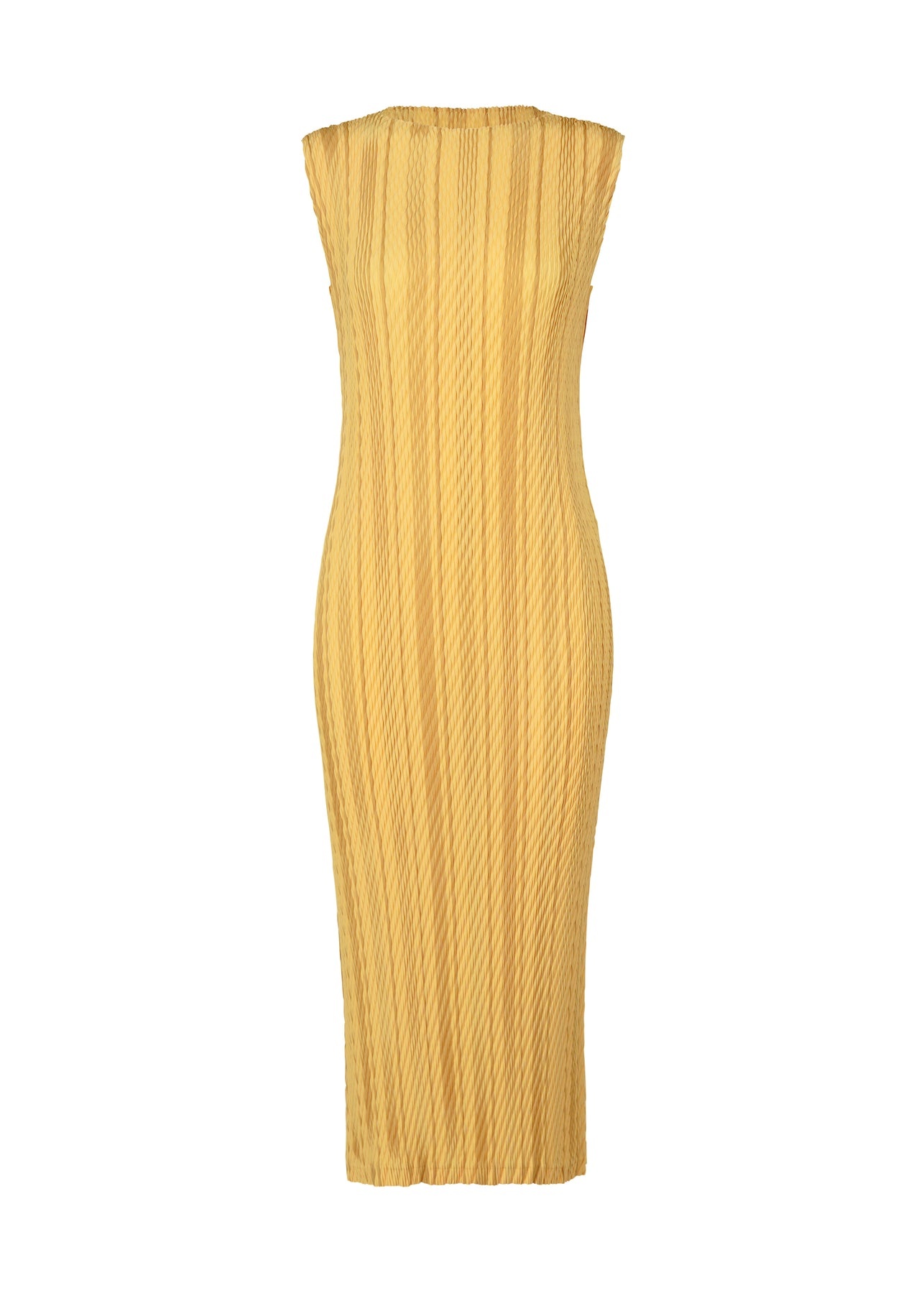 ROPE STRIPE PLEATS DRESS - 1