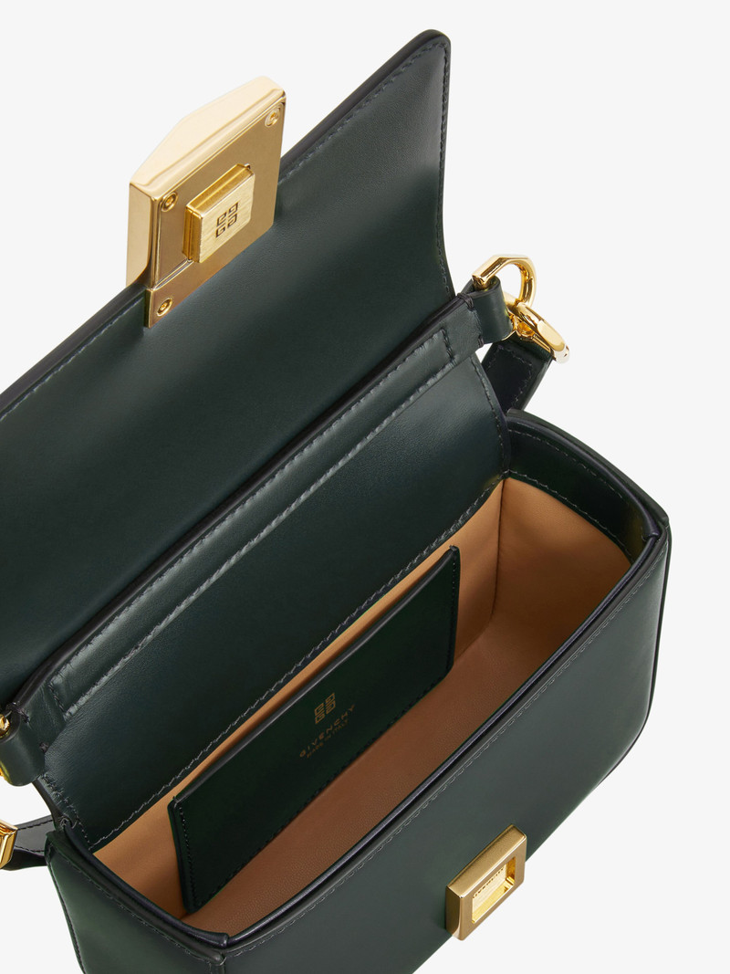 SMALL 4G BAG IN BOX LEATHER WITH CHAIN 6