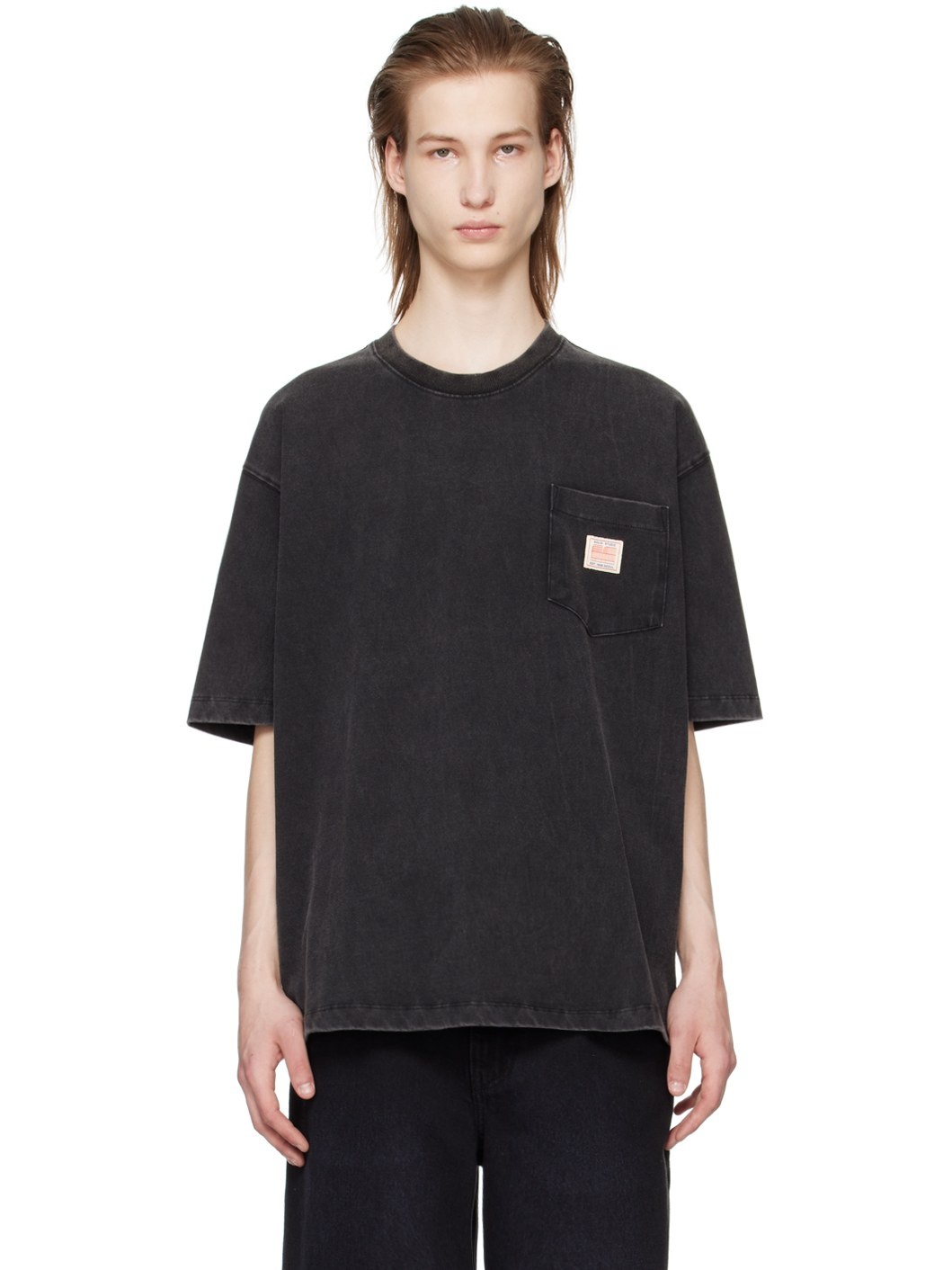 Black Faded T-Shirt - 1