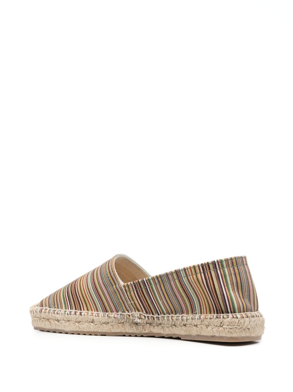 all-over stripes print espadrilles - 3