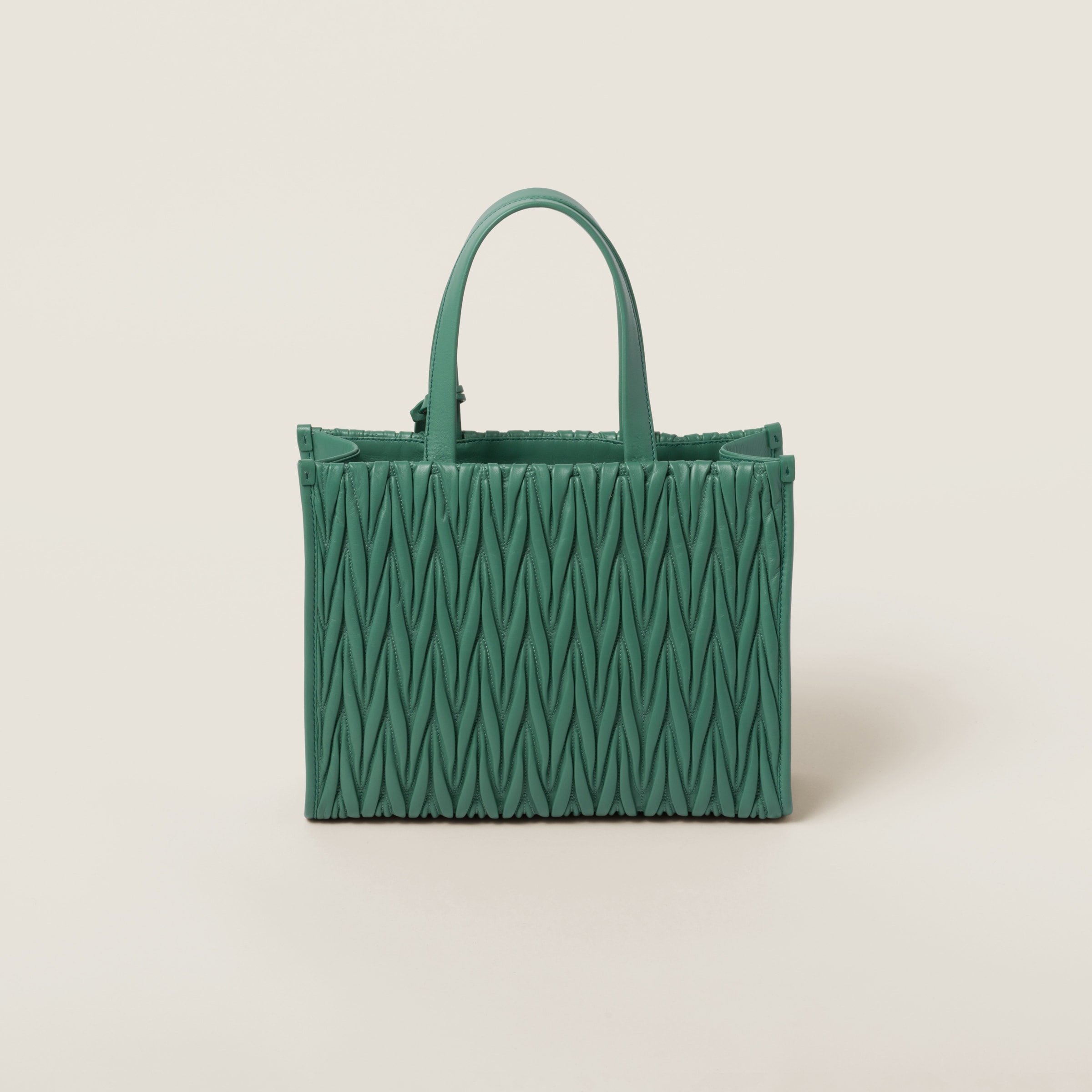 Matelassé nappa leather tote - 4