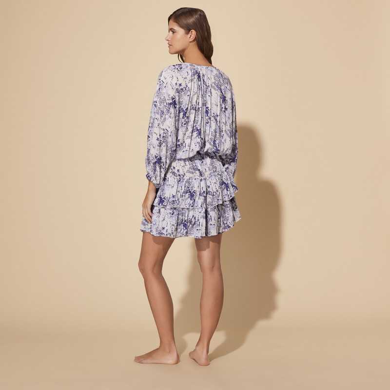 Women Ruffles Cotton Dress Riviera 4