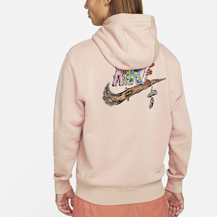 Men's Nike Alphabet Logo Pullover 'Pink' DM2250-601 - 5