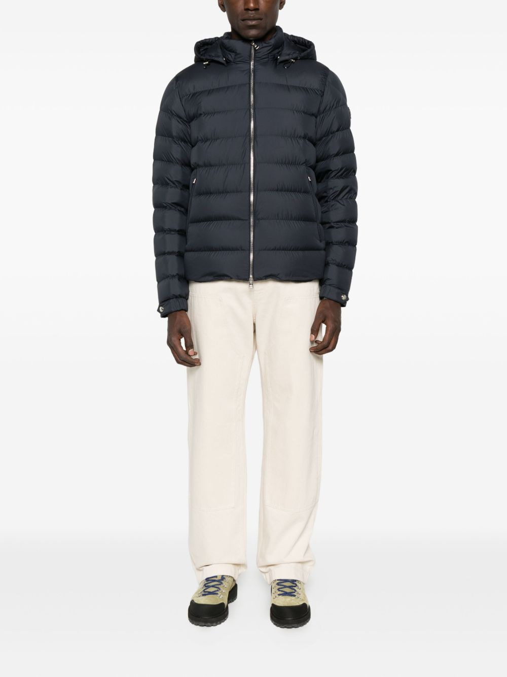 hooded quilted jacket - 2
